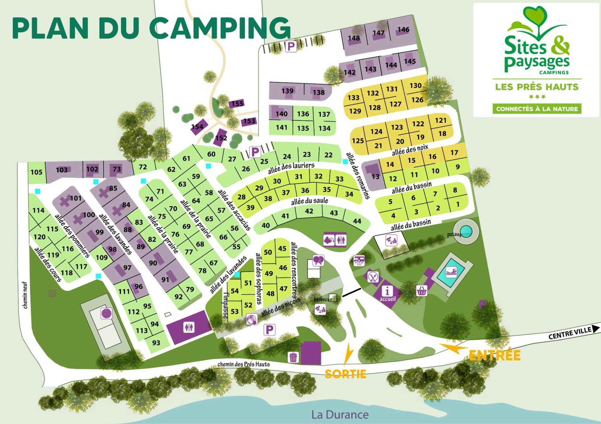 Camping Sites Et Paysages Les Pres Hauts Sisteron Bagian luar foto